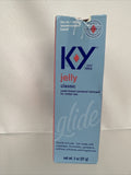 K-Y KY Jelly Classic Glide Water Based Personal Lubricant 2 oz 3/24