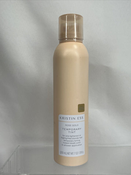 Target Kristin Ess Temporary Rose Gold Tint Hair Color Spray Tone Blonde  7 OZ