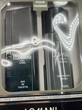 Lomani Gift Set  3.4 oz Eau De Toilette Spray  6.7oz Deodorant Spray Cologne Set