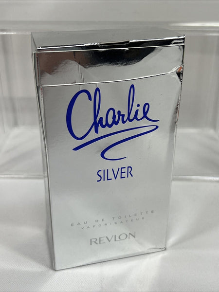 CHARLIE Silver by Revlon Eau De Toilette Spray 3.3 oz 100ml COMBINE SHIP