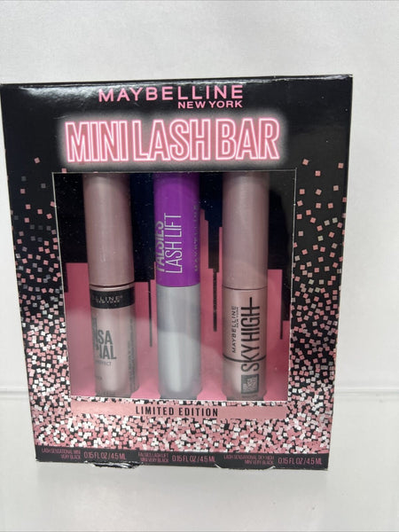 Maybelline Sensational Falsies Mini Lash Bar Washable Mascara Kit Very Black Set