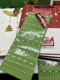 (25) Gift Bag Red Green Gold 13” Holiday Merry Christmas Santa Navidad Bulk Lot