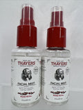 (2) Thayers Alcohol-free Facial Mist Rose Petal Witch Hazel L Aloe Vera 3oz