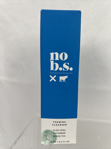 No B.S Foaming Facial Face Cleanser Aloe Vera Cucumber Green Tea 5.4 Oz