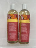 (2) Burt's Bees Energizing Citrus & Ginger Body Wash 98.7% Natural 12oz