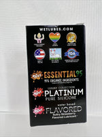 Wet Assortment Sampler 3 Pack Luxury Platinum Lube Premium Flavor Lubricant