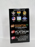 Wet Assortment Sampler 3 Pack Luxury Platinum Lube Premium Flavor Lubricant