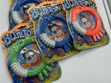 (3) BlueTopia Dive Rings Blue, Green & Orange Easy Grip Pool Toys Weighted Hoop