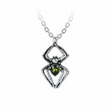 Alchemy P904 Green Spiderling Pendant Necklace Gothic England Spider IN HAND