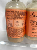 (3) Shea Moisture Coconut Hibiscus Curl & Shine Shampoo  13oz