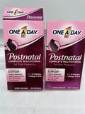 (2) One A Day Postnatal Complete Multivitamin Omega Dha Baby 30 Softgels 10/23