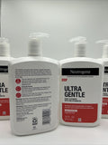 (4) Neutrogena Ultra Gentle Daily Cleanser Pro Vitamin B5 16oz Fragrance Free