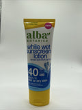 Alba Botanica Sunscreen While Wet Sunscreen Lotion Broad SPF 40 Combine Ship!