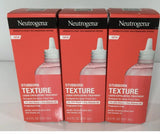 (3) Neutrogena Stubborn Texture Liquid Exfoliating Treatment AHA 4.3oz