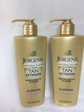 (2) Jergens Natural Glow Tan Extender 7.5oz Moisturizer Lotion Spray Sunless