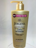 (2) Jergens Natural Glow Tan Extender 7.5oz Moisturizer Lotion Spray Sunless