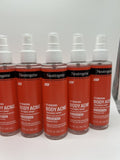 (5) Neutrogena Stubborn Body Spray Salicylic Acid Blemish Fragrance-Free 5.5oz