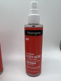 (5) Neutrogena Stubborn Body Spray Salicylic Acid Blemish Fragrance-Free 5.5oz