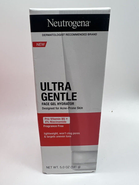 Neutrogena Ultra Gentle Face Gel Hydrator Vitamin B5 4% Niacinamide COMBINE SHIP