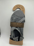 Medium Fitkicks Women's Active Lifestyle Footwear Grey FLEX Yoga Water Sports