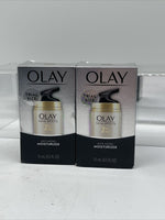(2) Olay Total Effects 7 In 1 Moisturizer Anti Aging Wrinkle 0.5 fl oz