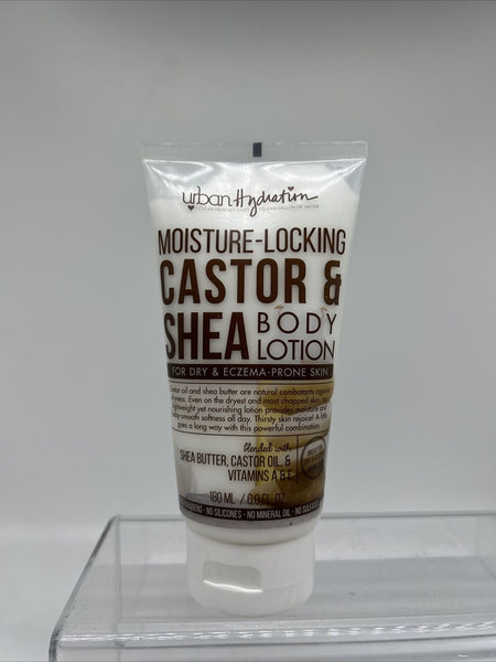 Urban Hydration Nourish & Hydrate CASTOR & SHEA Body Lotion 4 oz NEW