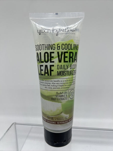 Urban Hydration Aloe Vera Soothing Cooling Daily Body Moisturizer ￼ Vitamin  6oz