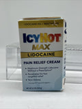 Icy Hot Max Strength Pain Relief Creme Lotion With Menthol 2.7oz 7/24