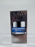 Olay Eyes Hyaluronic + Peptide 24 Hydrating Eye Gel .5oz Frag Free COMBINE SHIP
