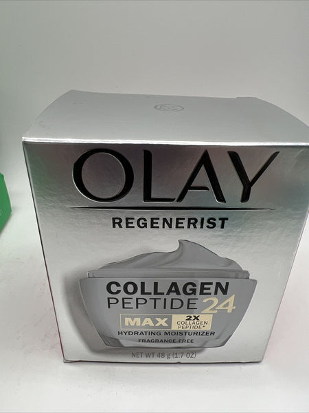 (3) Olay Regenerist Collagen Peptide 24 Hydrating Face Moisturizer Max Wrinkle