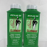 (2) Clubman Pinaud Finest Powder Aftershave Haircut World Famous fresh 4 oz