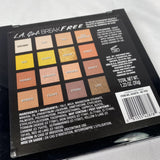 LA Girl Break Free 16 Color Eyeshadow Palette w/ Mirror Butterfly BE YOU fresh