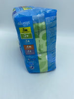 Size 2 ALWAYS MAXI - Long Super Size w/ Flexi-Wings - 32 Pads fresh