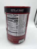 (2) Slim Fast Keto Meal Replacement Powder Brownie Batter Fudge Low Carb 13.4oz