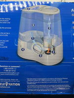 Vicks UltraQuiet Cool Mist Humidifier 1.2Gal Med/Lg Room 24Hrs Cold Flu V5100NS