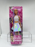 Mattel Pop STar Pink Hair Silver Dress Barbie Anything Careers Doll COMBINESHIP