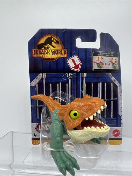 Jurassic World Dominion 2.5" Moros Intrepidus Uncaged Wild Pop Up dinosaur fig
