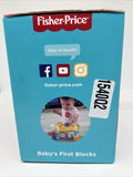 Baby's First Blocks Infant Toy by Fisher Price Storage Bucket 10 Blocks 6M+