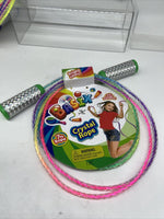 (1) 7’ Basix Crystal Jump Rope Kids Fun Activity AST Rainbow Pink Green Purple