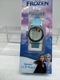 Disney Frozen LCD Girls Digital Watch Spinner Dial Lift Cover To Show Time Toy