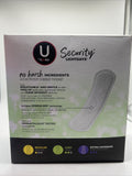 U by Kotex Security Lightdays Panty Liners, Light Absorbency, Long, 126 Count