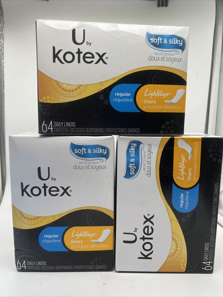 U by Kotex Security Lightdays Panty Liners Light Absorbency Long 192 Count