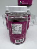(4) HYLAND'S Naturals Organic Black Elderberry Plus 60 Gummies Adults