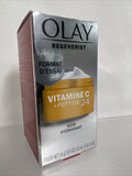Olay Regenerist Vitamin C + Peptide 24 Hydrating Moisturizer Eye Face Wrink .5oz
