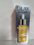 Olay Serums MAX Vitamin C +Peptide 24 Brightening Serum Wrinkles Face Eyes 1.3OZ