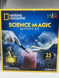NATIONAL GEOGRAPHIC Science Experiments Magic Wand Stem Starter Kit 25 Tricks!