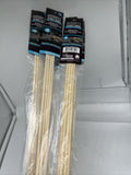(5) Hersheys Wood Bamboo Marshmallow Roasting Sticks S’mores  Hot Dog Fi 31” 4pk