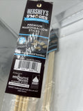 (5) Hersheys Wood Bamboo Marshmallow Roasting Sticks S’mores  Hot Dog Fi 31” 4pk