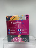 CareFree Acti-Fresh Body Shaped Thin Regular Pads Pantiliners 120ct