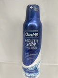 Oral-B Mouth Sore Oral Rinse Soothing Mint 8oz 9/24